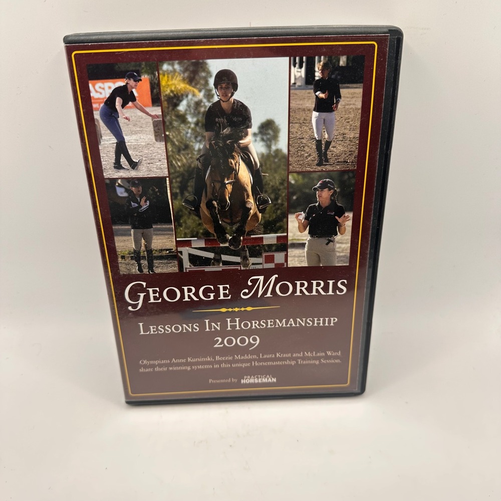 George Morris Lessons In Horsemanship 2009 DVD Set Practical Horseman Equestrian